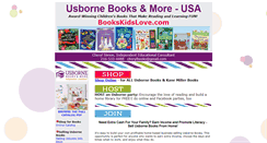 Desktop Screenshot of bookskidslove.com
